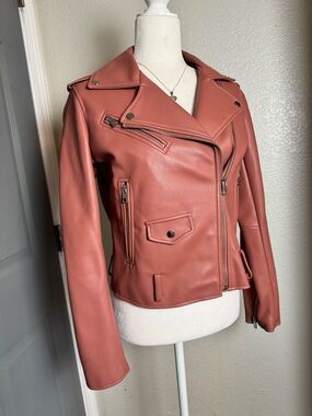 Zara Faux Leather Jacket